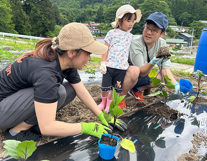 ふるさと福島とのご縁、家族で体験する農業のある暮らし